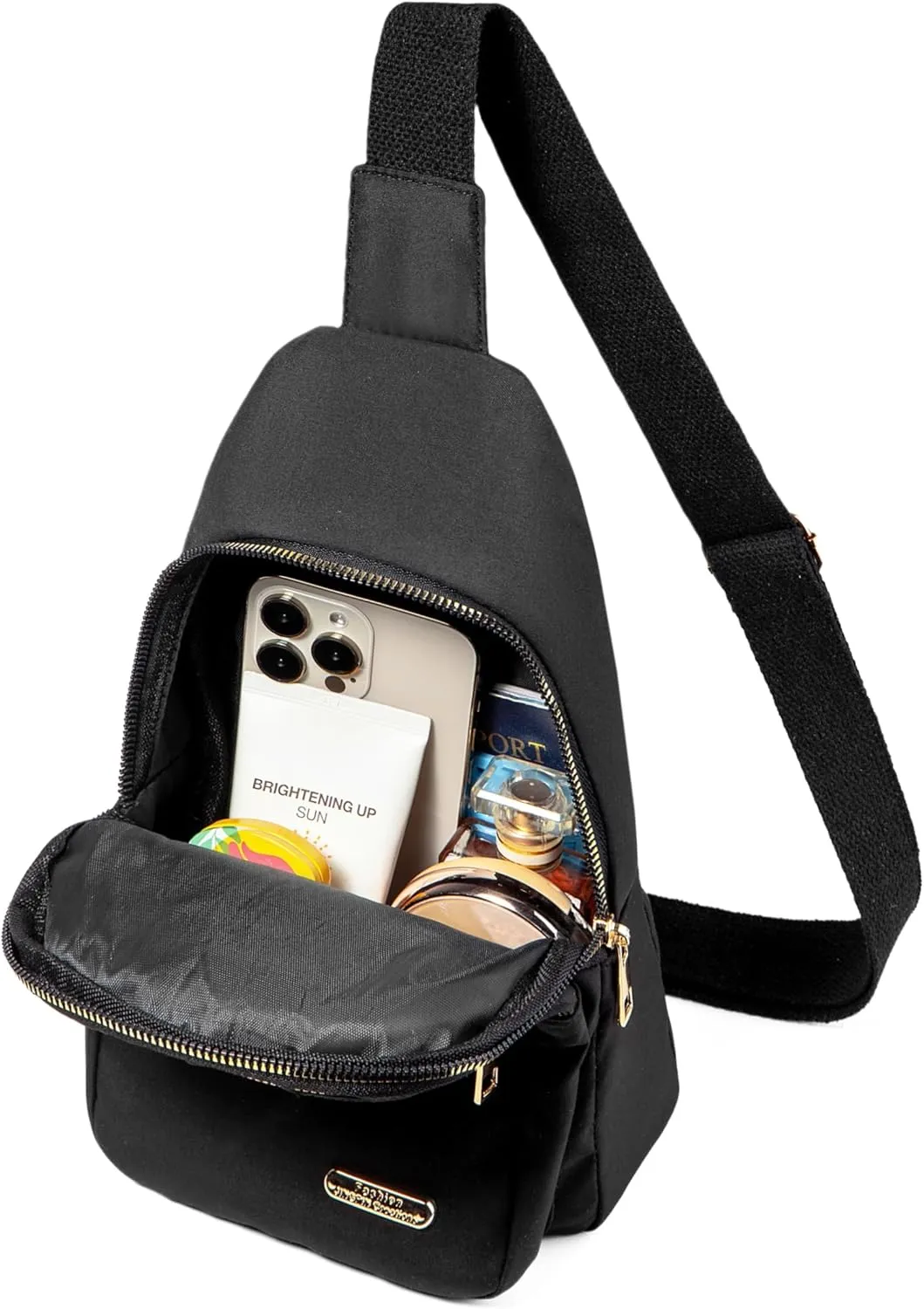Small Crossbody Bags for Women, Sling Backpack Chest Bag Daypack Crossbody Bag Sling Bag for Sport Travel Running Hiking