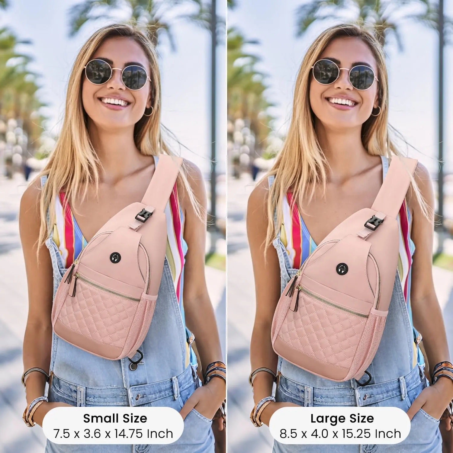 Small Crossbody Purses Bags for Women Men Travel, Chest Sling Bag Women Casual Cross Body Bag for Woman Sling Backpack