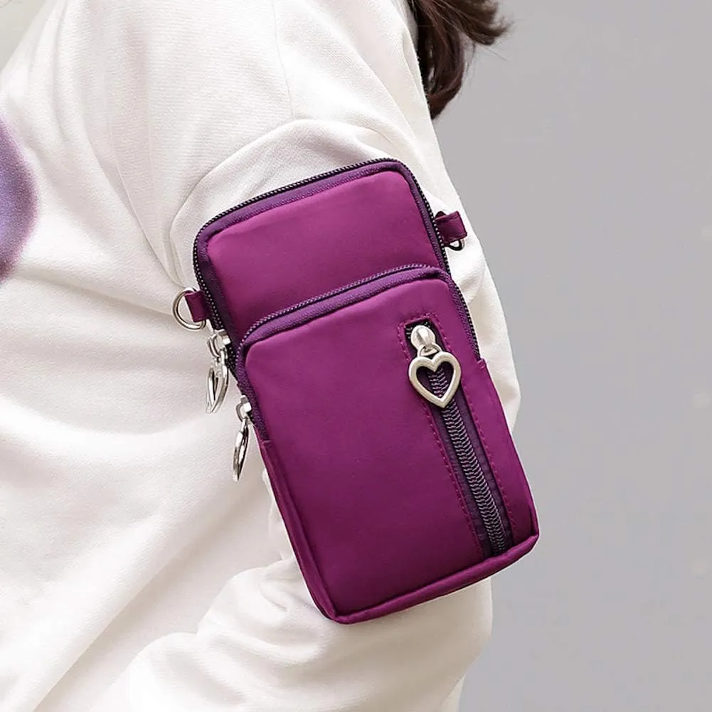 Small Crossbody Wallet Phone Bag Women Mini Crossbody Purse Cell Phone Shoulder Bag Mini Wallet Over Shoulder Strap