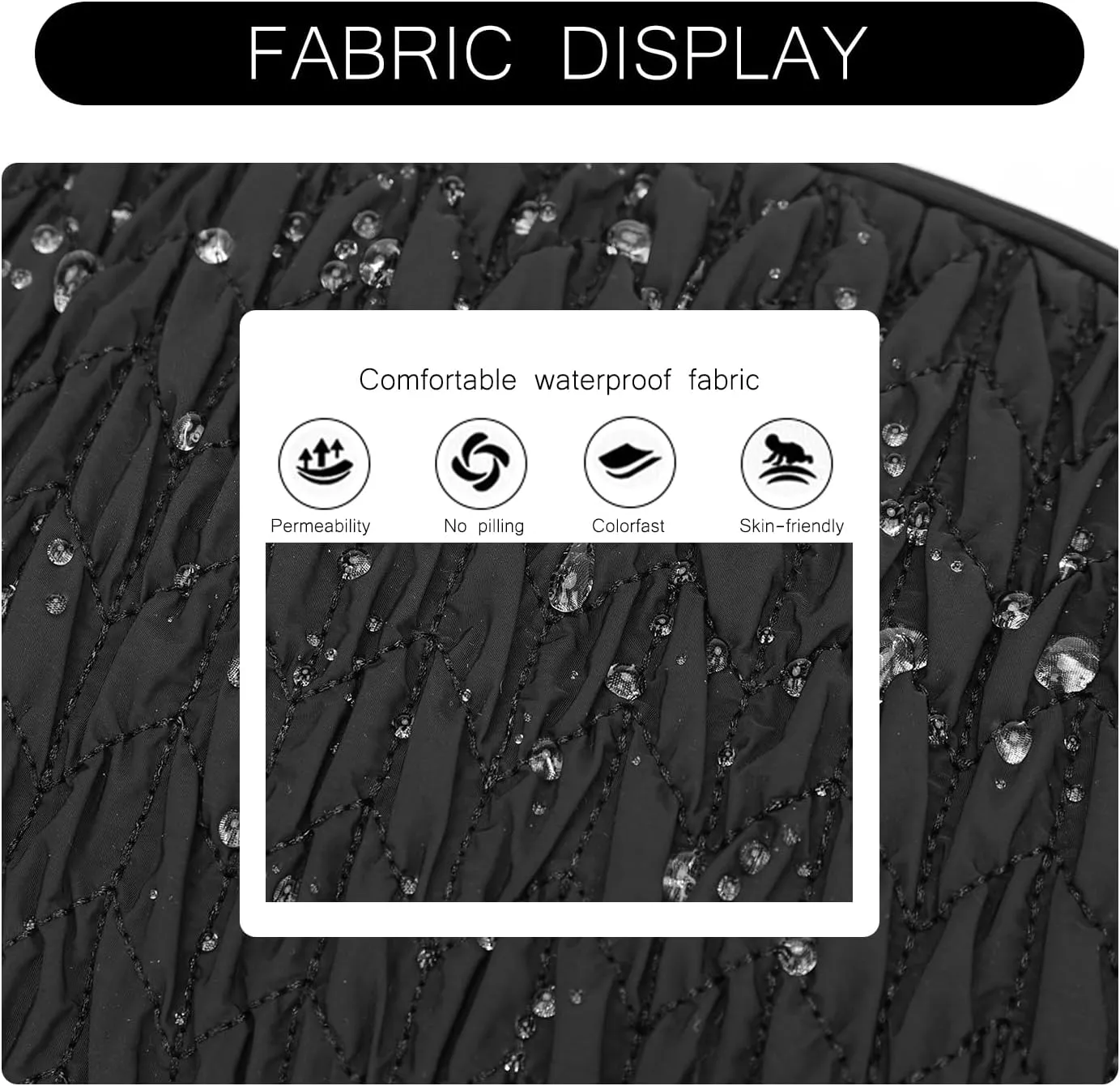 Small Nylon Crescent Crossbody Bag for Women Men Trendy, Waterproof Crescent Sling, Lightweight Travel Purses