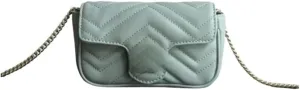 Small Quilted Crossbody Bag, Trendy Designer Shoulder Bag, Phone Wallet Purse for Women
