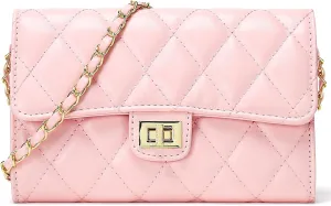 Small Quilted Crossbody Bags for Women Trendy Ladies Shoulder Bag Satchel HandBag Mini Purse Women