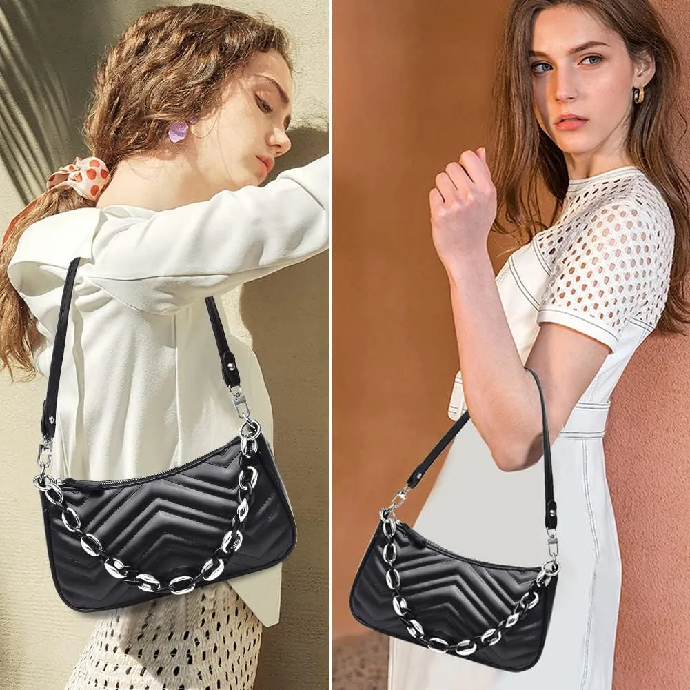Small Tote Shoulder Bags Purses for Women Retro Classic Crossbody Bags Cute Clutch Purse and Handbag