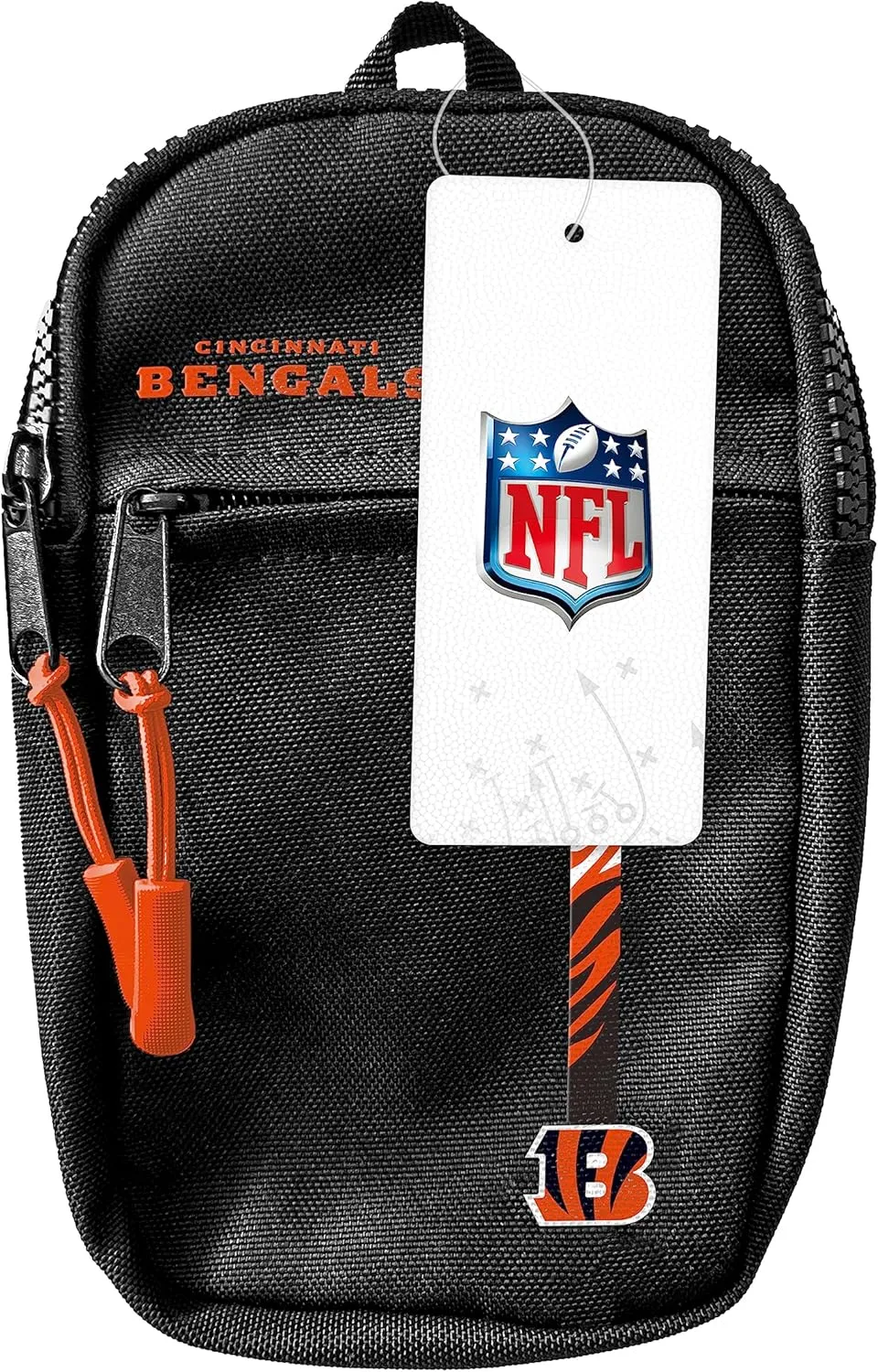 SOAR Unisex Crossbody Tech Adjustable Strap Travel Backpack Officially Licensed NFL, Mini Sling Bag
