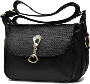 Soft Vegan Leather Purse for Women Multi Pocket Tote Crossbody Handbag Hobo Shoulder Bag for Work Travel Pocketbook