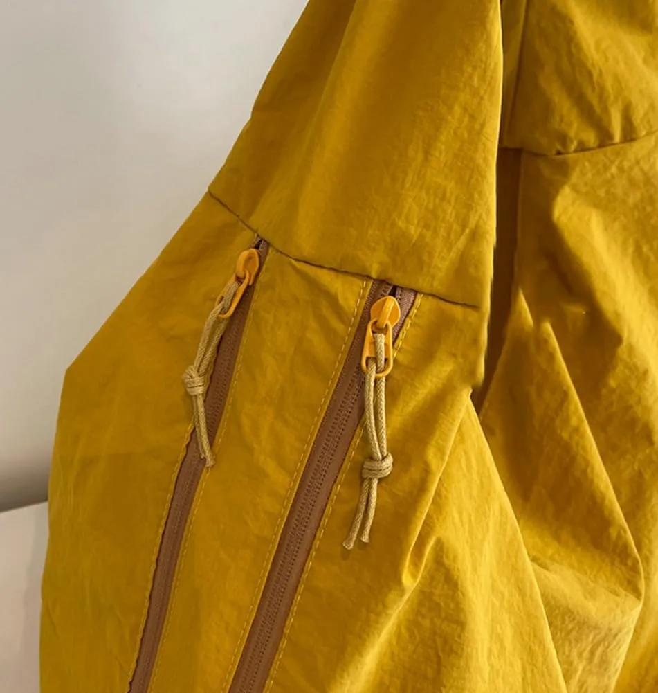 Solid Color Draped Tote Bag for Woman Large Capacity Shoulder Bag Versatile Slouchy Hobo Bag Travel Sport Everyday Use