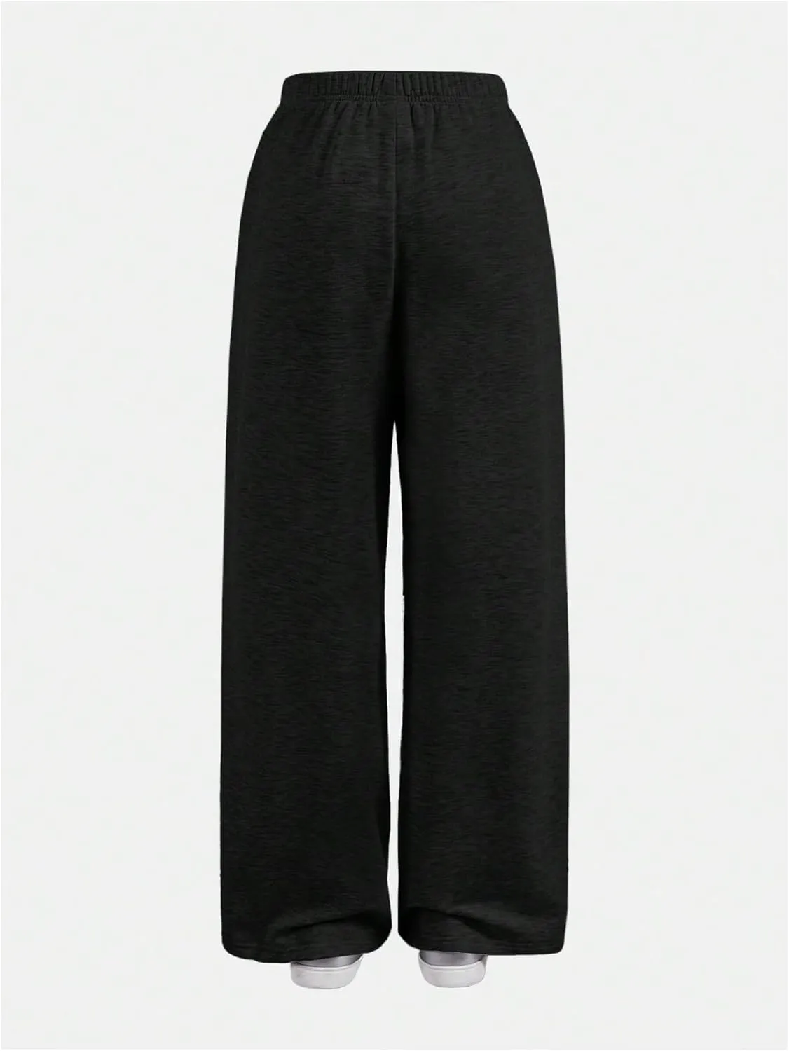 SOLY HUX Girl's Wide Leg Sweatpants Elastic High Waisted Loose Baggy Pants with Pockets
