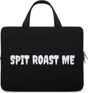SPIT Roast ME Funny Laptop Bags Novelty Protective Cover Case Handbags for Laptop/Notebook/Ultrabook 10/12/13/15/17 Inches