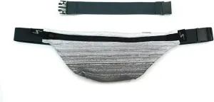 Sprigs Fit Belt 1 Pocket Slim Fanny Pack for Women & Men, A Sweat Resistant Waist Pack That Can Be Hidden. Money Belt and Fanny Pack Used for Fitness, Travel, Working Out, & Running