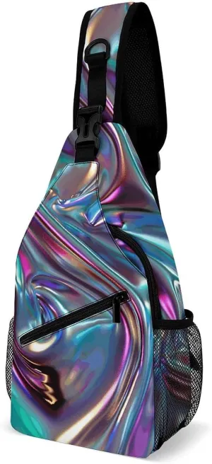 Spring Daisy Flowers Sling Bag Crossbody Bags Cross Body Bag Fanny Packs Chest Bags Sling Purses for Travel