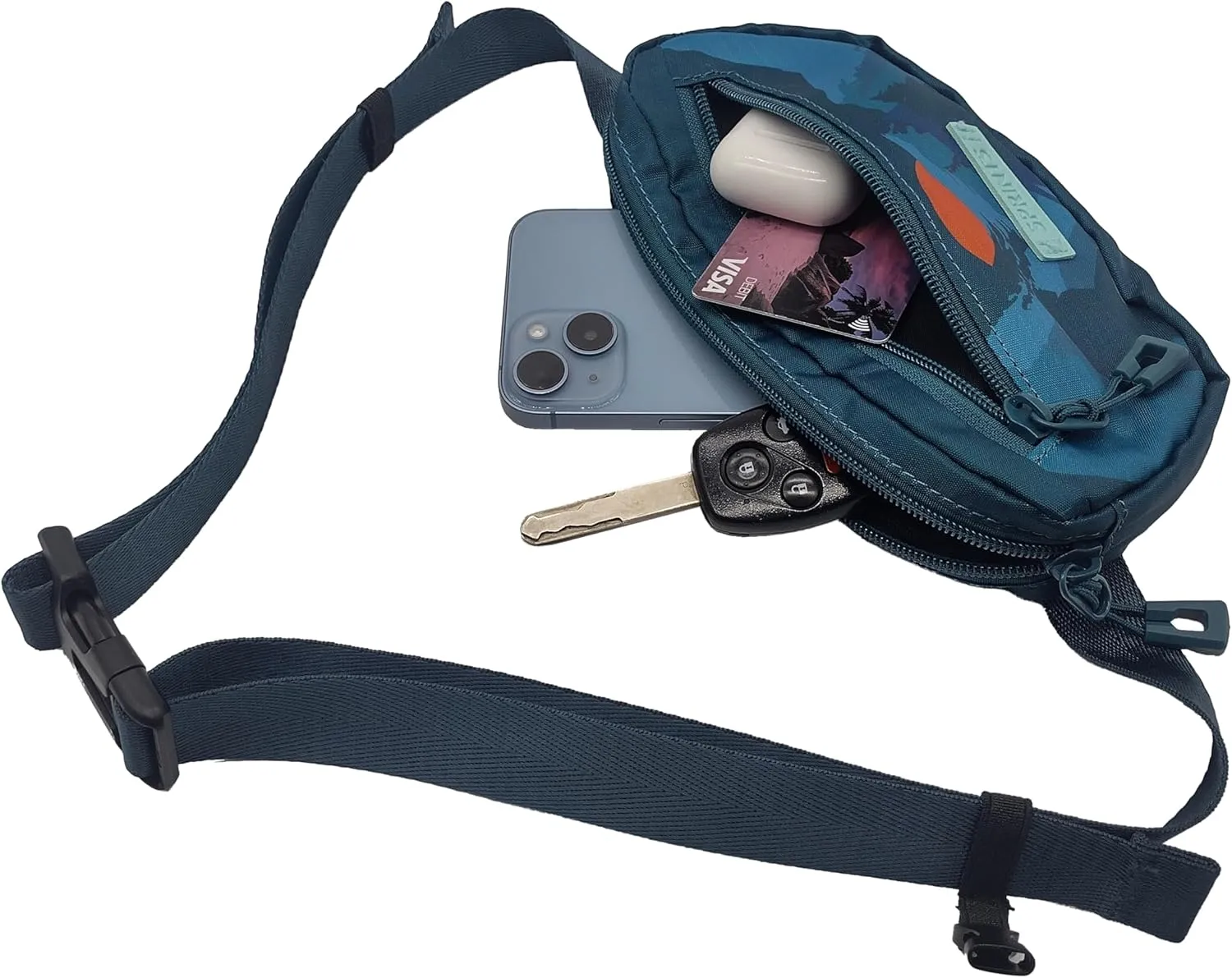 Sprints Small Cross Body Sling It Bag (Sasquatch Satchel)
