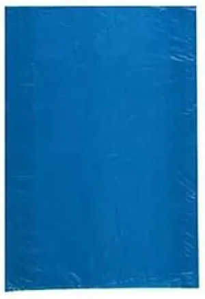 SSWBasics Small High Density Blue Plastic Merchandise Bags - 8½”W x 11”H - Case of 1000