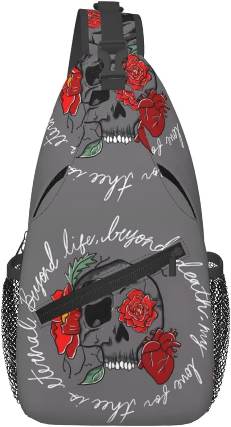 Stalking Jack The Ripper Chest Sling Bag Crossbody Shoulder Backpack Bag Gym Cycling Travel Hiking Daypack Cross Bag