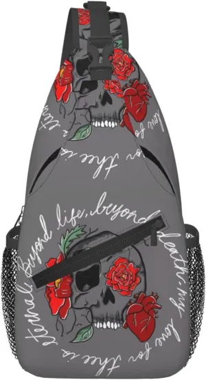 Stalking Jack The Ripper Chest Sling Bag Crossbody Shoulder Backpack Bag Gym Cycling Travel Hiking Daypack Cross Bag