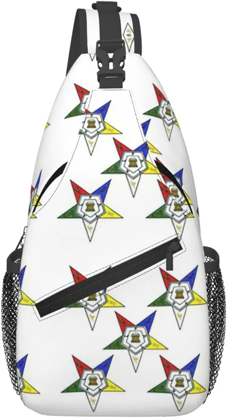 Stars Eastern Stars Crossbody Chest Bag Lightweight Sling Daypackstravel Hiking Cycling For Men Women