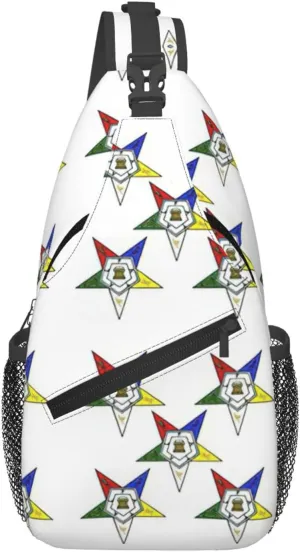 Stars Eastern Stars Crossbody Chest Bag Lightweight Sling Daypackstravel Hiking Cycling For Men Women