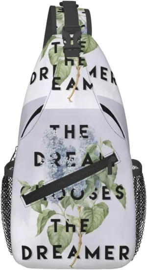 Strange The Dreamer Chest Sling Bag Crossbody Shoulder Backpack Bag Gym Cycling Travel Hiking Daypack Cross Bag