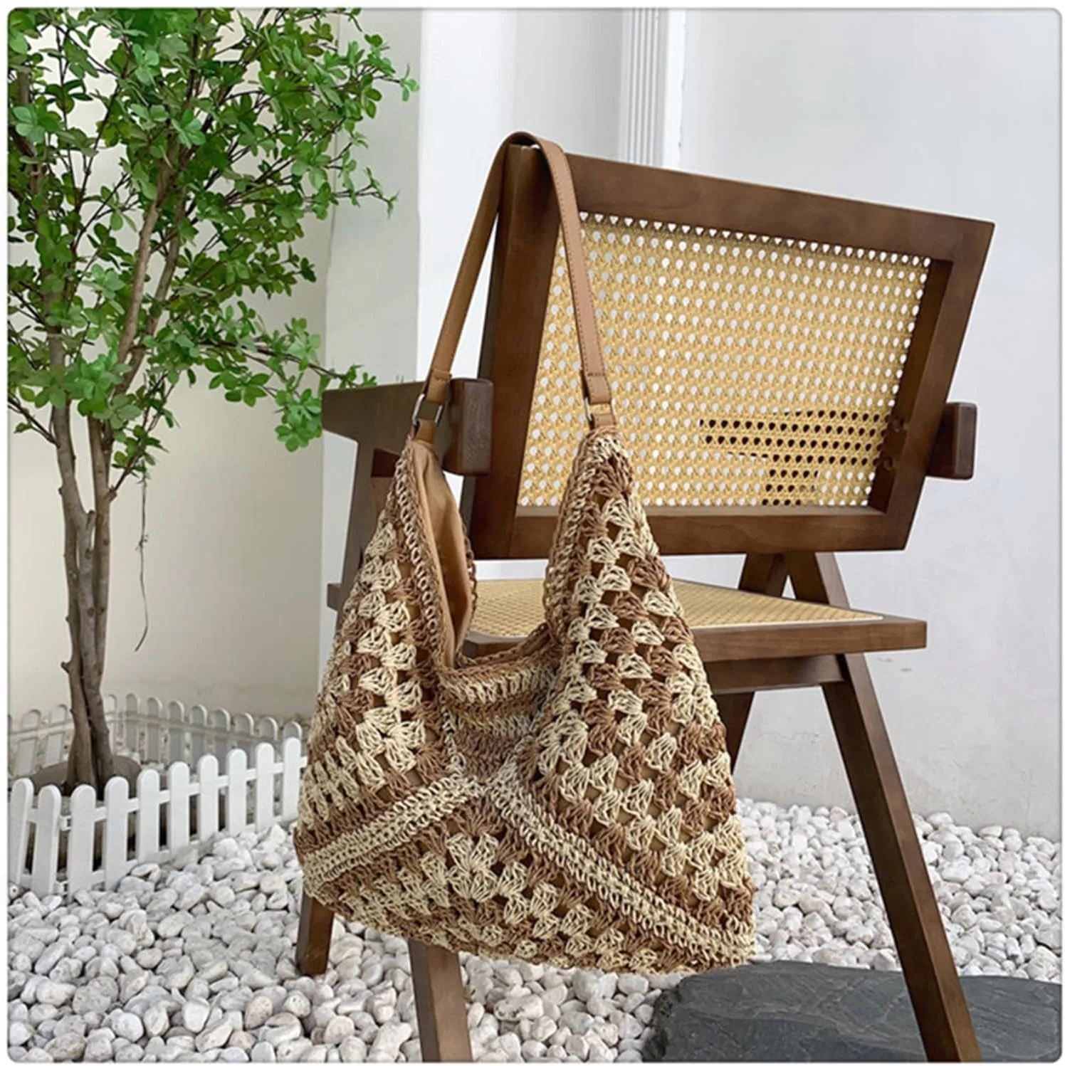 Suede purses for Women 2024 Slouchy Shoulder Bags Soft Leather hobo bag Brown Tote Handbag for Work Everyday