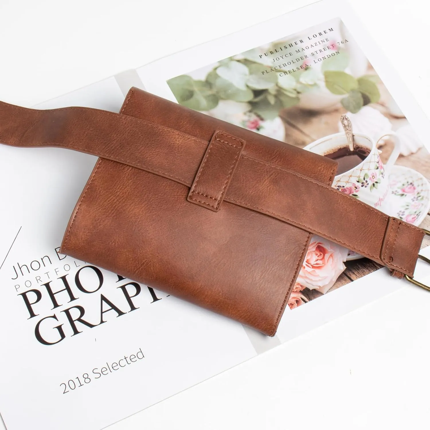 SUMGOGO Retro Belt Pouch Waist Bag Womens Fanny Pack Cellphone Holder Steampunk Medieval Renaissance Purse Costume Accessory
