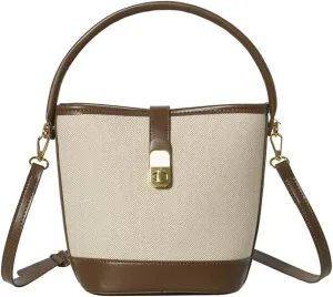 Summer Purses For Women Casual Crossbody Bags Small Bucket Bag Handbag Shoulder Bag Simple Purse Top Handle Travel Gift 2024