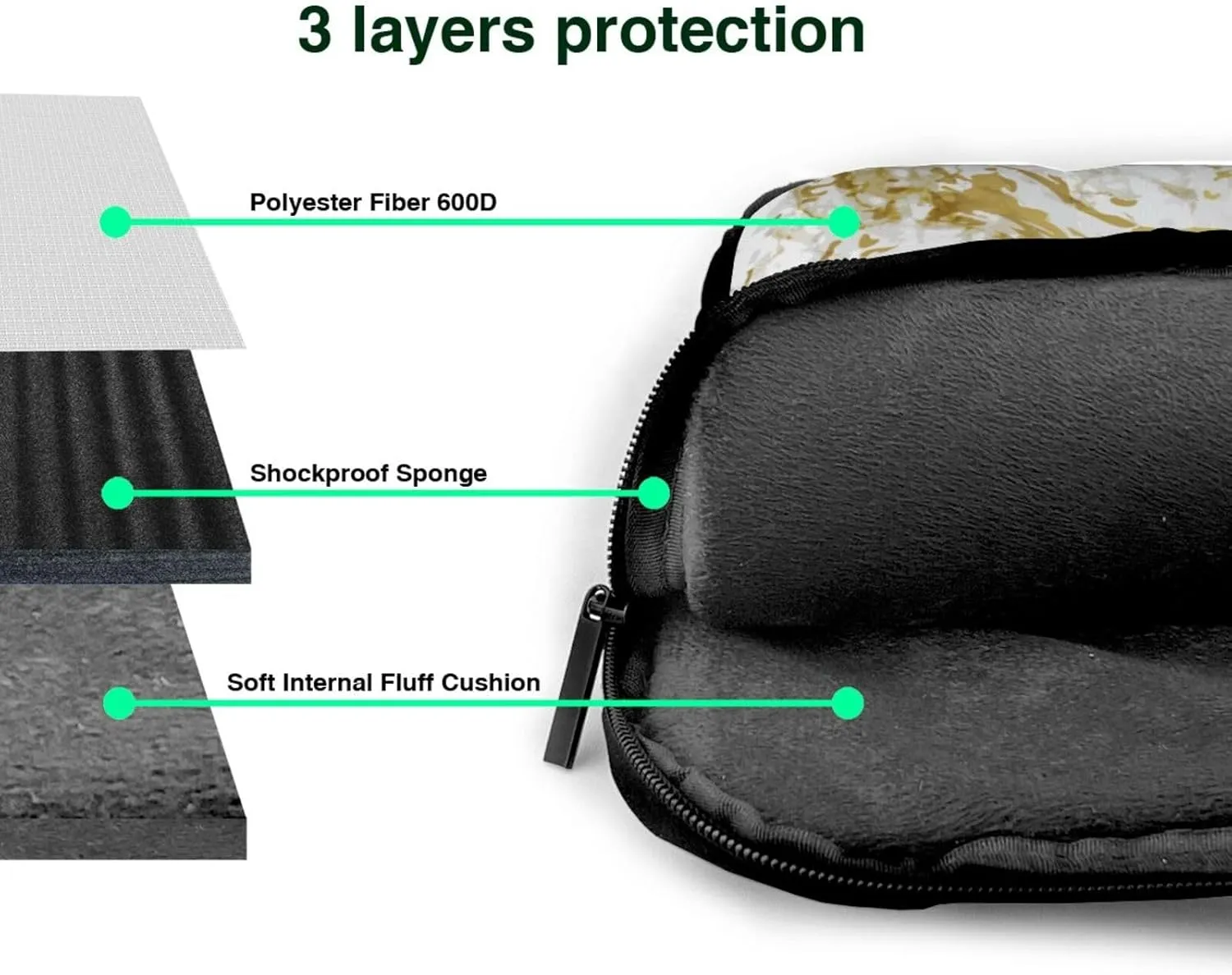 Sun And Palm Trees Laptop Bag Classic Slim Briefcase Messenger Bag, Spacious, Ergonomic