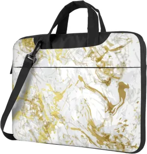 Sun And Palm Trees Laptop Bag Classic Slim Briefcase Messenger Bag, Spacious, Ergonomic