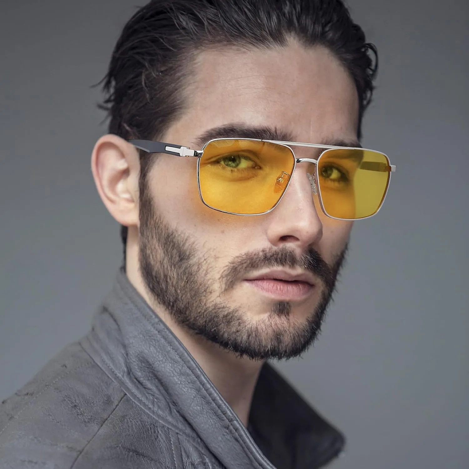 Sunglasses for Men Women Trendy Polarized Sunglasses UV400 Fashion SunGlasses Aviator Sunglasses for Driving Fishing
