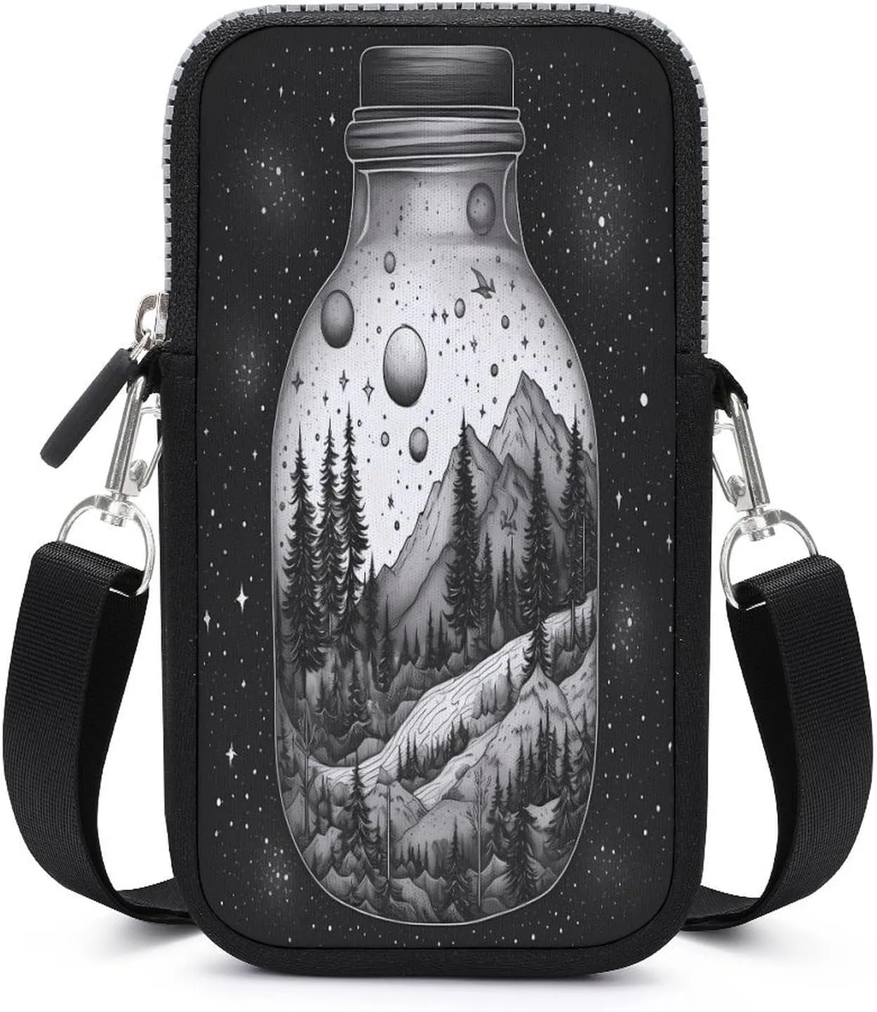 Sunny Arch Small Crossbody Bag for Women,Lightweight Mini Shoulder Bag Wallet Cell Phone Purse For Running,Travel,Commuting