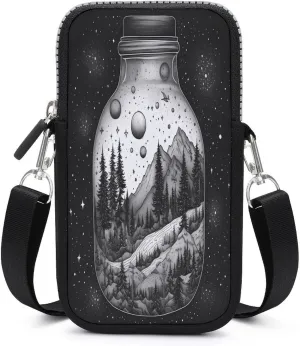 Sunny Arch Small Crossbody Bag for Women,Lightweight Mini Shoulder Bag Wallet Cell Phone Purse For Running,Travel,Commuting