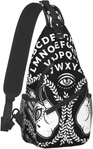 Sweet Tang Vintage Skull Dangerous Magical Game Backpack, Black, 15.3"L x 7.5"H x 3.5"W