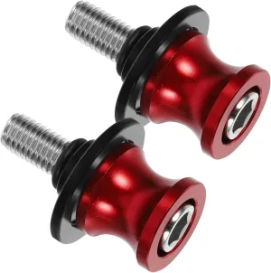 Swing Arm Stand Screws for Motorcycles Iron Swingarm Bobbins Universal Swingarm Spools Enhance Performance Easy Installation Swing Arm Sliders