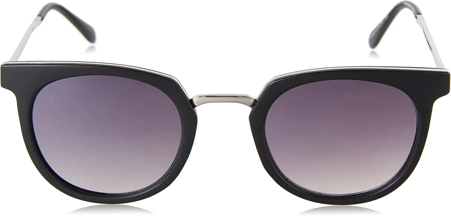 TAHARI Th713 Metal Bridged 100% Uv Protective Women's Round Sunglasses. Elegant Gifts for Her, 48 Mm
