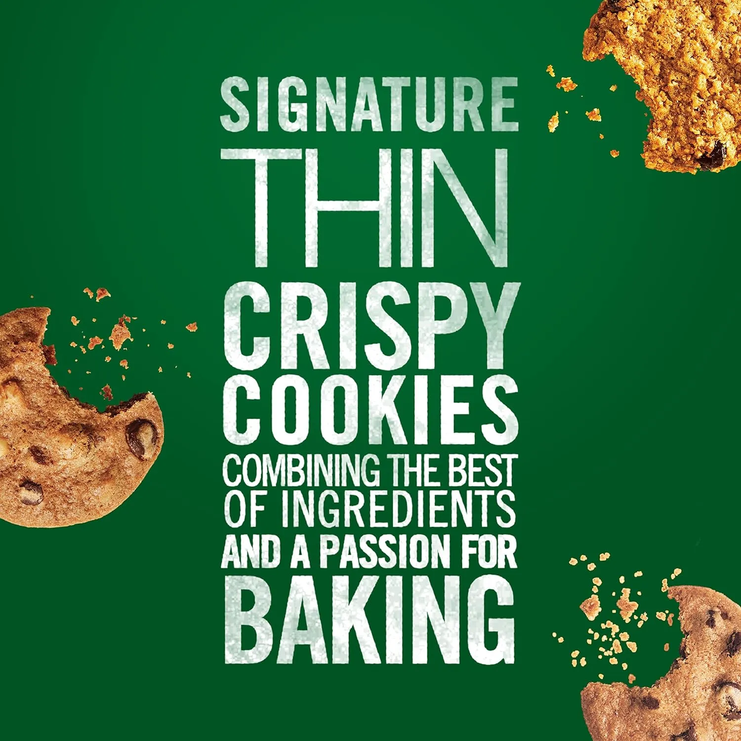 Tate's Bake Shop Variety Pack - Oatmeal Raisin, Chocolate Chip Walnut & Chocolate Cookies, 3 - 7 oz Bags