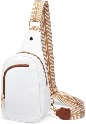 TENSTAR Small Crossbody Bags for Women Trendy Vegan Leather Crossbody Bag Sling Travel Women's Fanny Packs