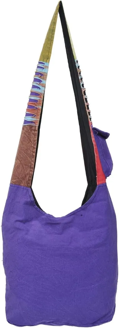 THE COLLECTION ROYAL Hobo Crossbody Bags for Women, Boho Purse, Boho Bag | Hippie Bag, Indie Tote Bag, Cloth Purse for Women
