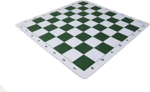 Thin Mouse Pad Style Tournament Chess Board - 2.25" Green
