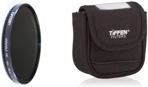 Tiffen 67mm Variable ND Filter with Large Belt Style Filter Pouch for Filters 62mm to 82mm