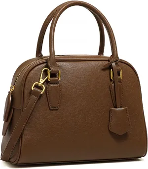 Top Handle Purses Crossbody Bag for Women, Genuine Leather Shoulder Satchel Bag with a strap, Luxury Handbag