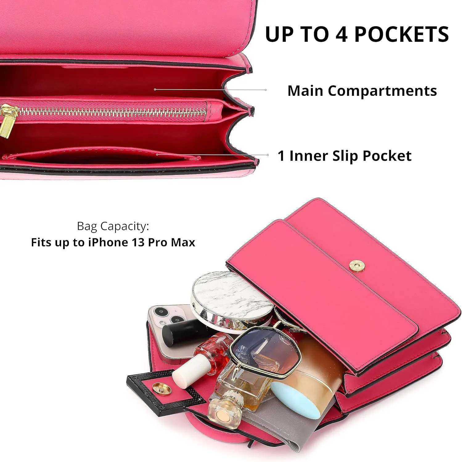 Top Handle Satchel Handbag H2086