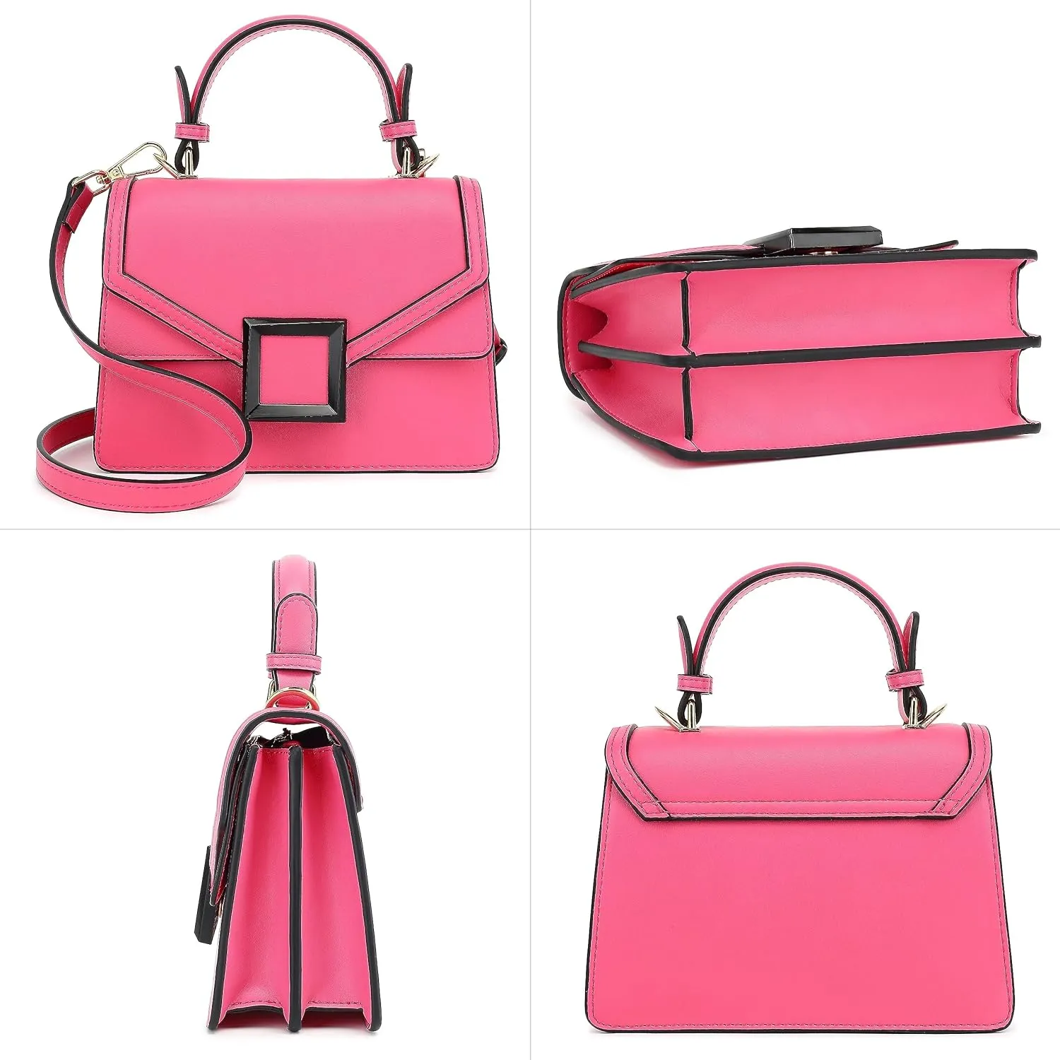 Top Handle Satchel Handbag H2086