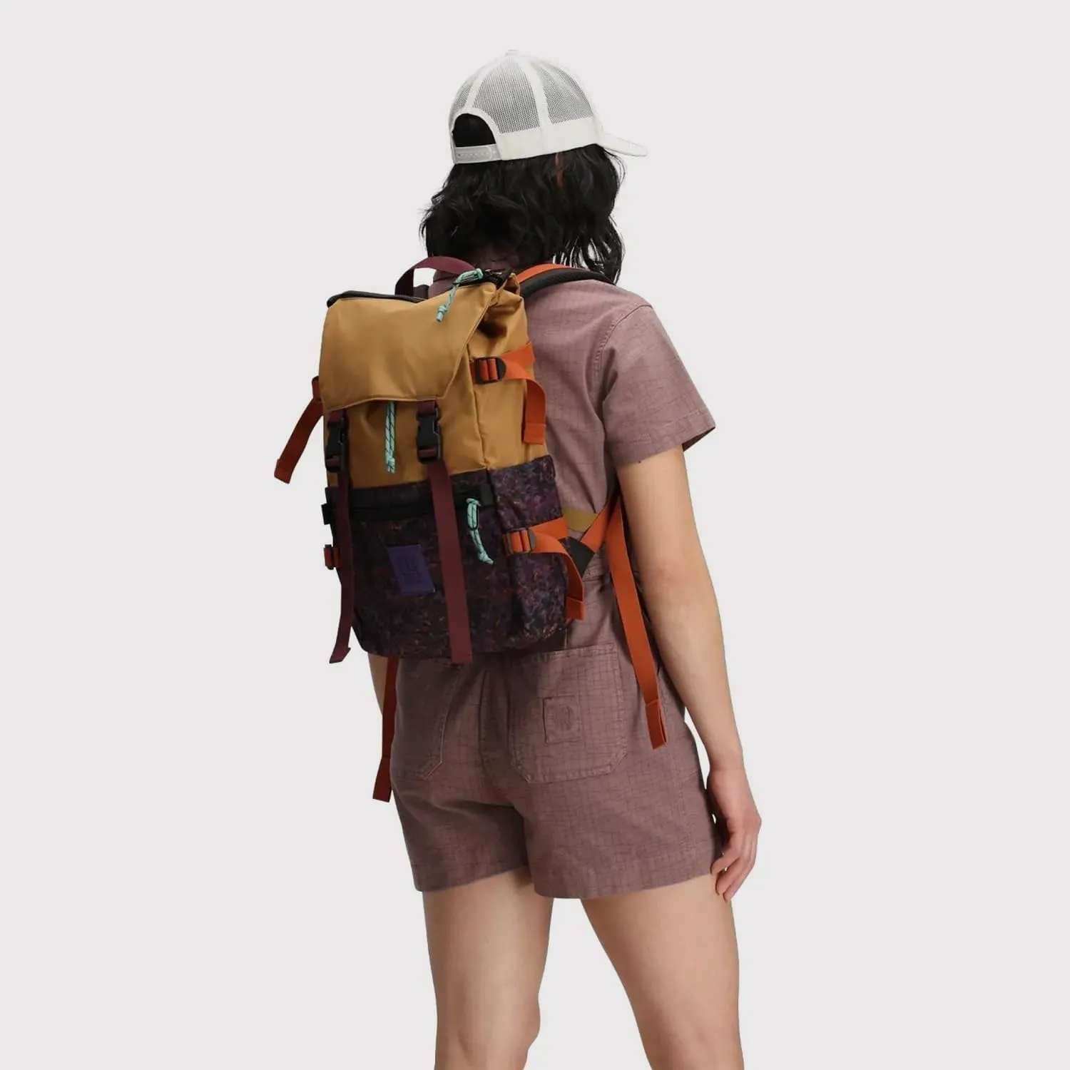 Topo Designs Rover Pack Classic, Khaki/Meteor, One Size
