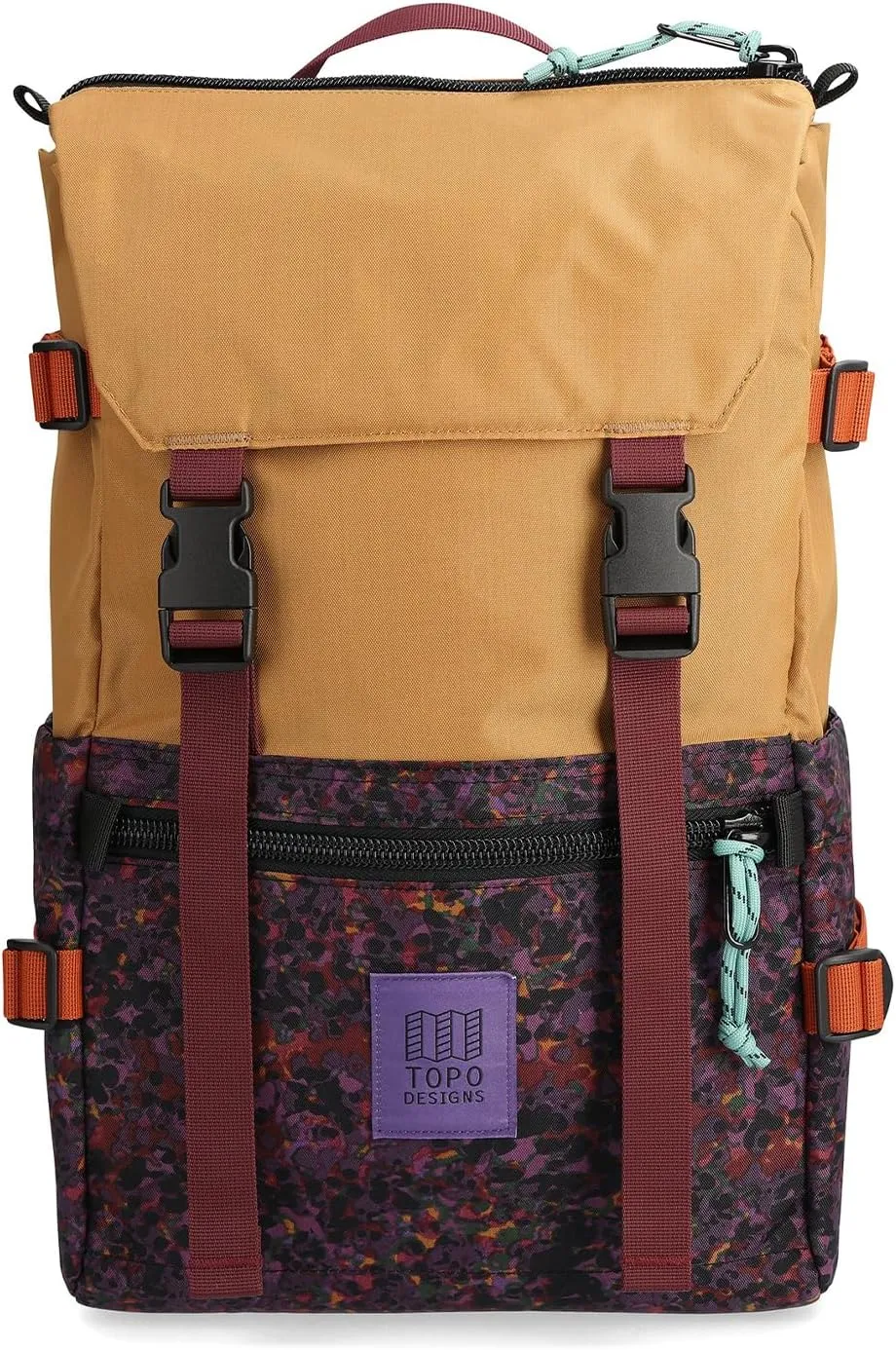 Topo Designs Rover Pack Classic, Khaki/Meteor, One Size