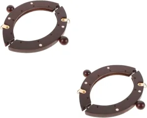 TOPPERFUN 3 Sets Purse Handle Bag Handle Replacement Handbag Decorative Grip Simple Yet Stylish
