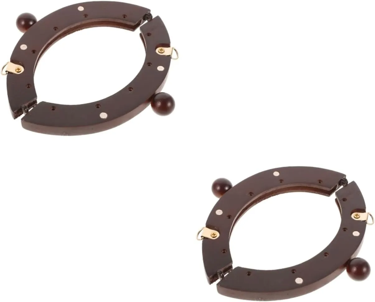 TOPPERFUN 3 Sets Purse Handle Bag Handle Replacement Handbag Decorative Grip Simple Yet Stylish