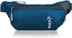 TORCH Small Fanny Pack - Mens Waist Pack, Small Fanny Pack for Women with Compass Survival Carrying All phones for Workout, Concert, Sports, Festival - Tajimi (Blue)