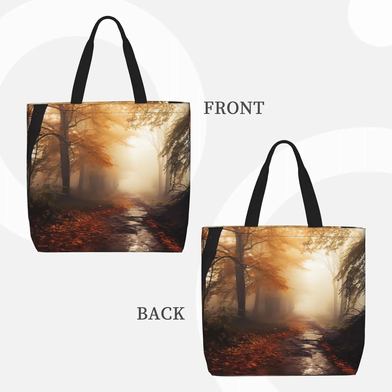 Tote Bag for Women Grocery Bag Reusable Shopping Bag Blooming flowers Handbag Foldable Shoulder Bag
