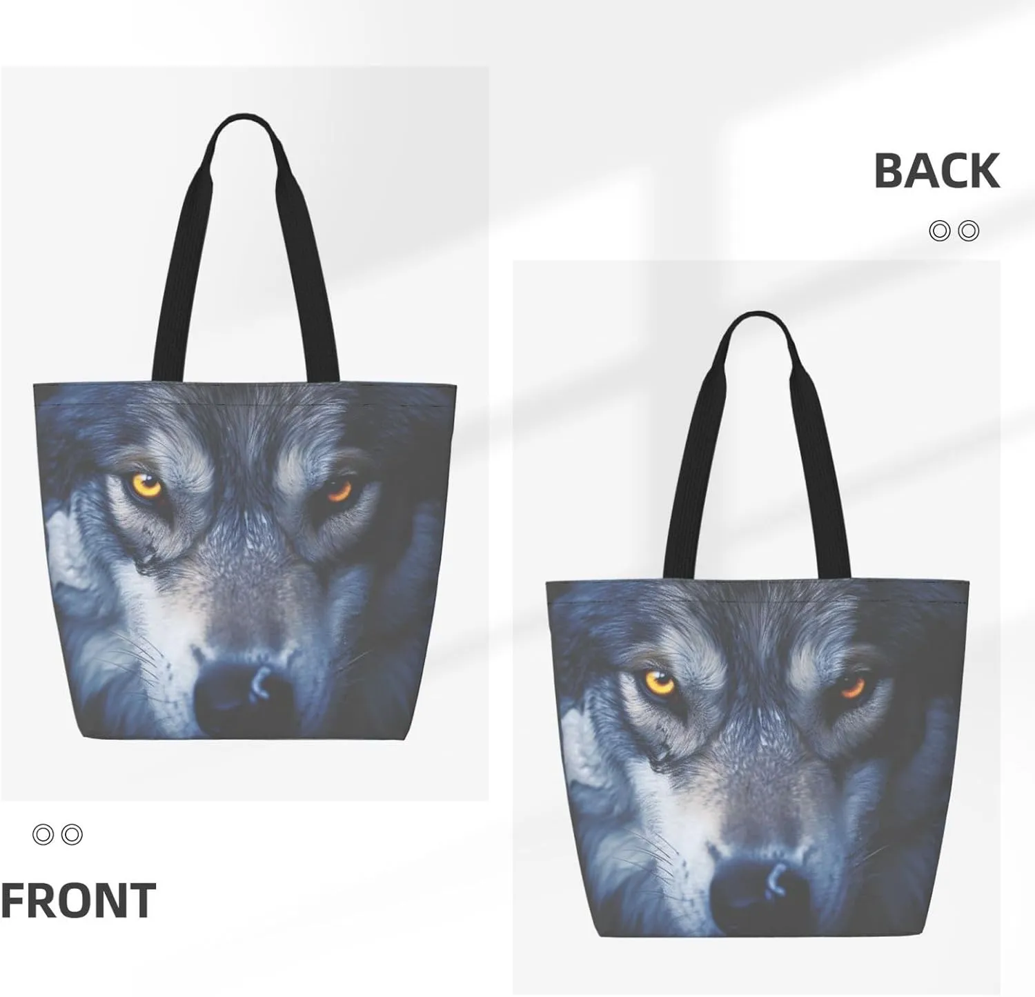 Tote Bag for Women Grocery Bag Reusable Shopping Bag Color butterfly flower Handbag Foldable Shoulder Bag
