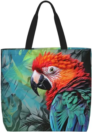 Tote Bag for Women Grocery Bag Reusable Shopping Bag Colorful Heart Tree Handbag Foldable Shoulder Bag
