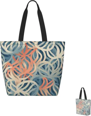 Tote Bag for Women Grocery Bag Reusable Shopping Bag Country lifestyle Handbag Foldable Shoulder Bag