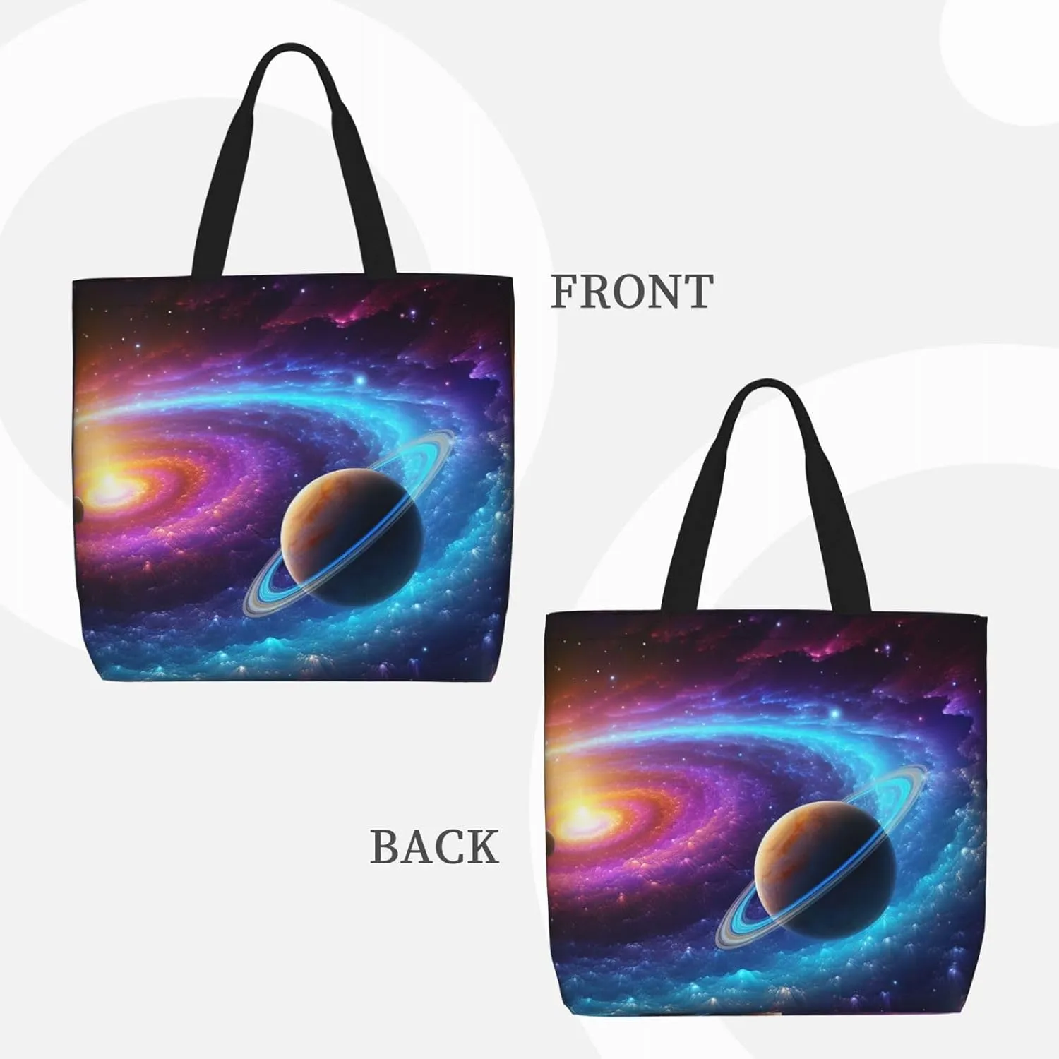 Tote Bag for Women Grocery Bag Reusable Shopping Bag Cute Sunflower and Butterfly Handbag Foldable Shoulder Bag